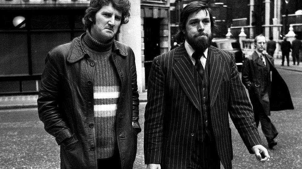 Dennis Warren and Ricky Tomlinson