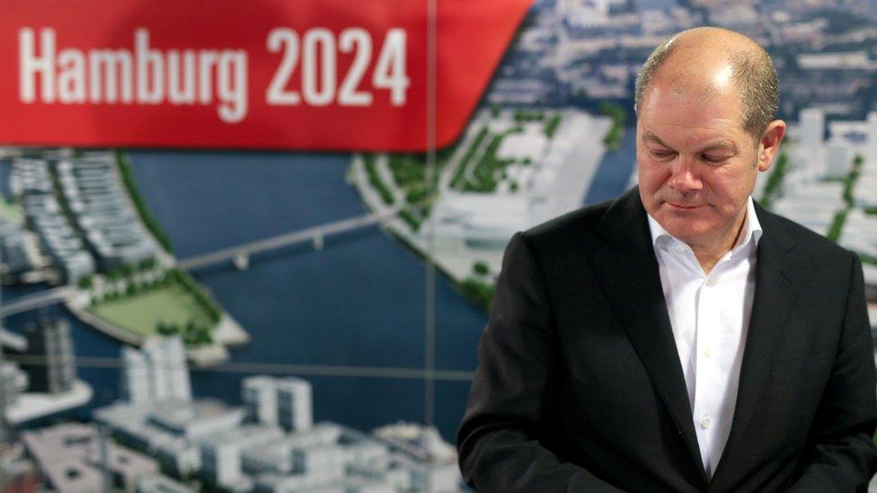 Olaf Scholz, mayor of Hamburg (30 Nov)