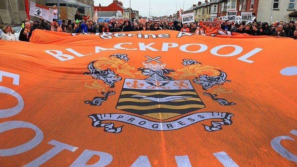 Blackpool banner