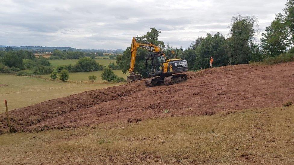 Work at the River Lugg