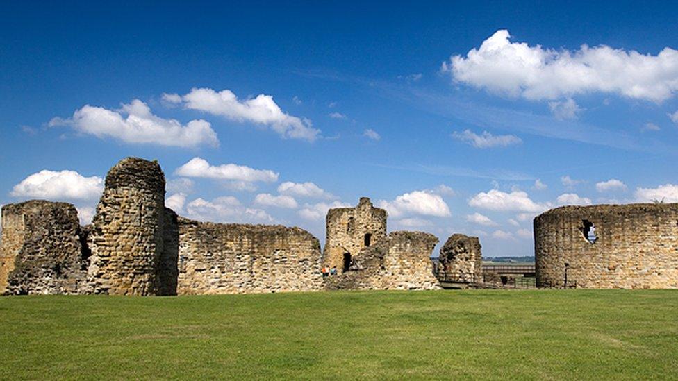 Flint Castle exterior view