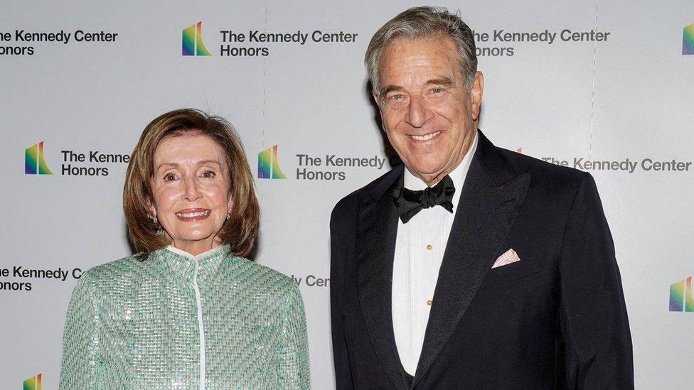 Nancy and Paul Pelosi in Washington, DC