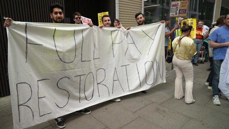 Junior doctor protest