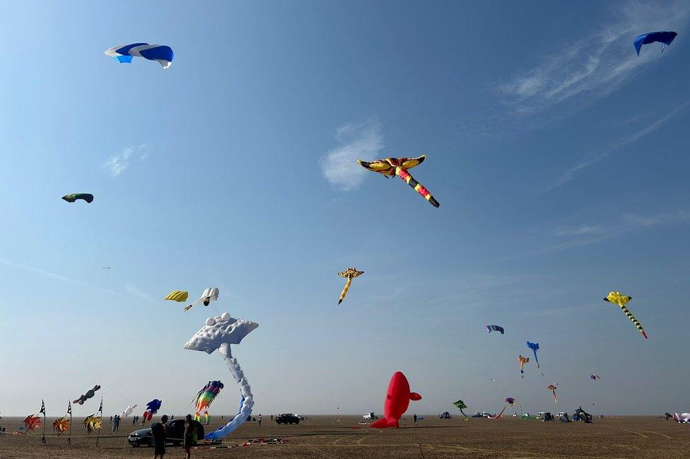 Kites at Lytham