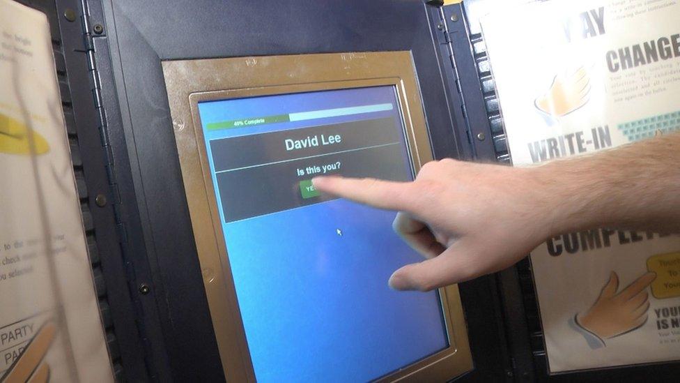 Electronic voting machine