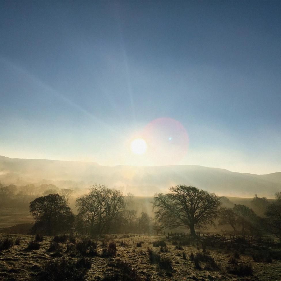 A view of the Lake District fells