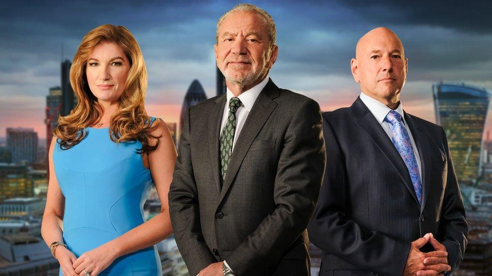 Baroness Brady, Lord Sugar and Claude Littner