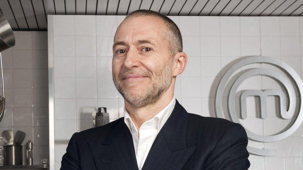 Michel Roux Jr as a Masterchef judge