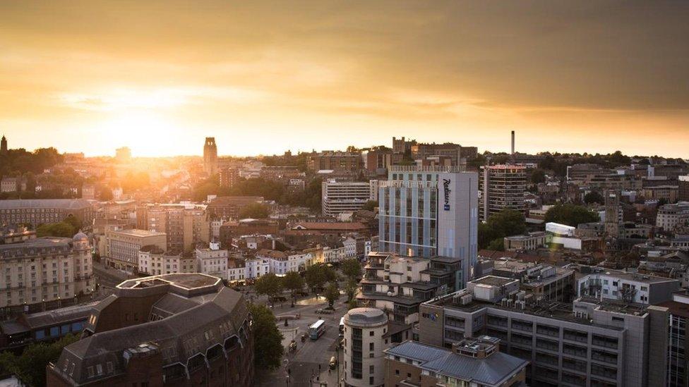 Bristol cityscape