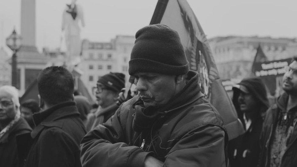 Protester Trafalgar Square