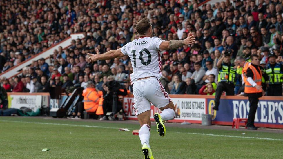 Billy-Sharp-celebrates-scoring-for-Sheffield-United.