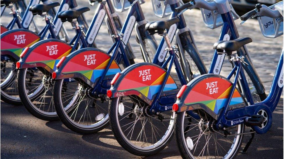 Bike hire scheme set to end in Edinburgh BBC News