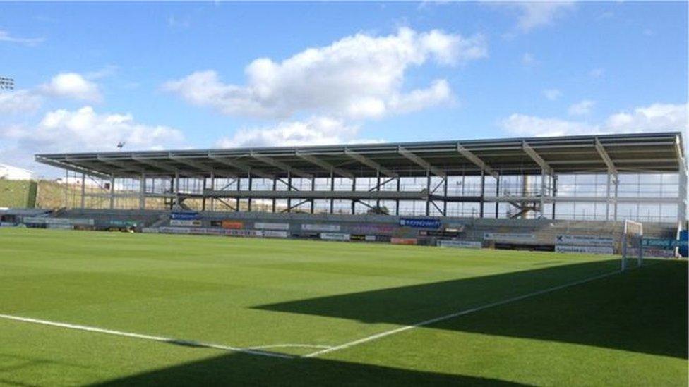 Sixfield's East Stand