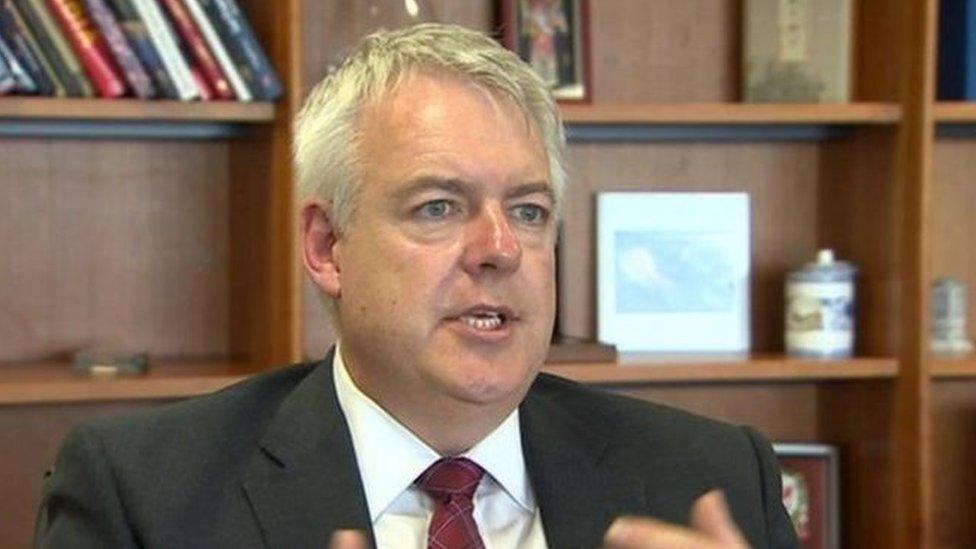 Carwyn yn Norwy