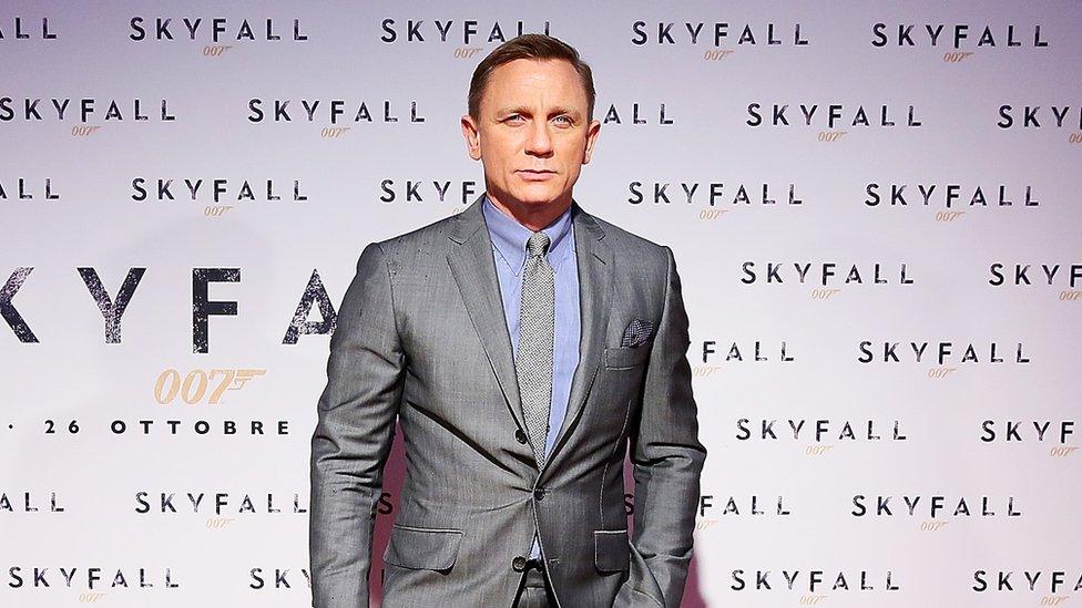 Daniel Craig at the Skyfall premiere