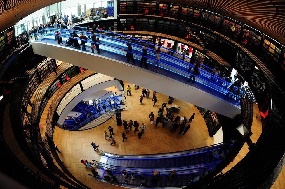 Birmingham Library interior