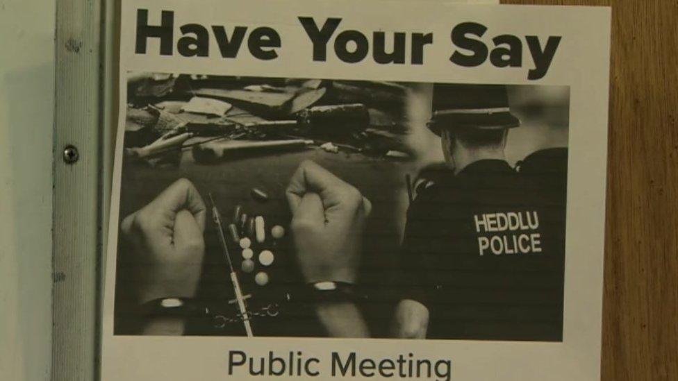 Public meeting poster