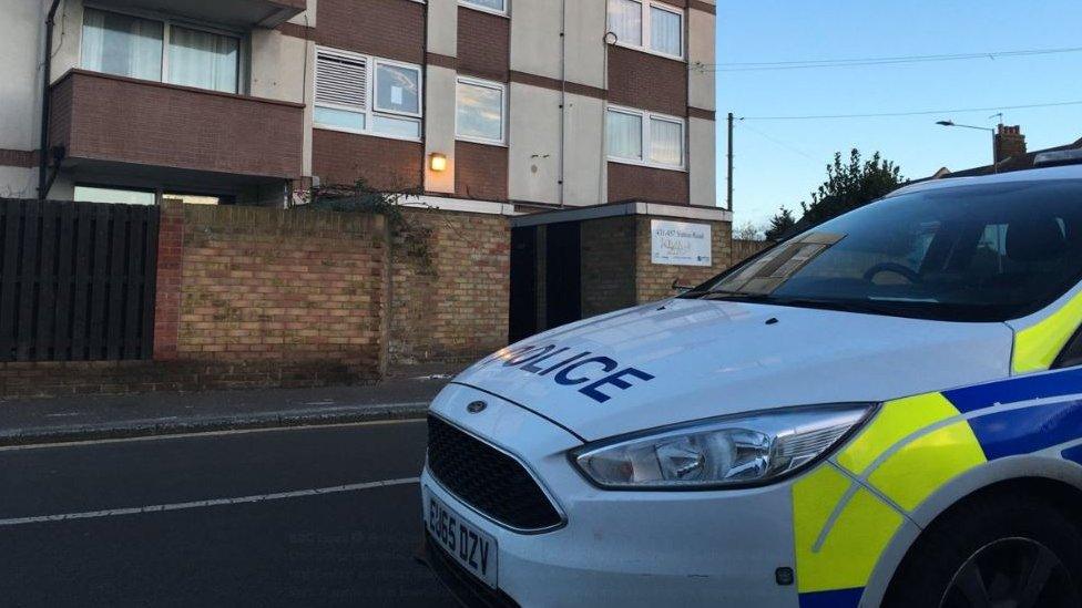 Police in Sutton Road, Southend