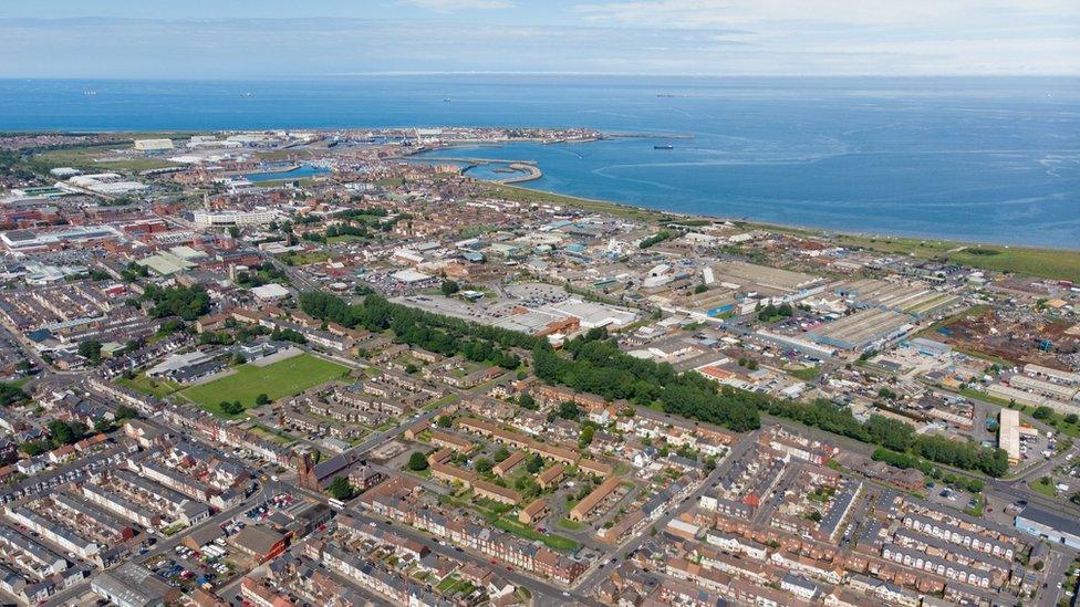 Hartlepool aerial