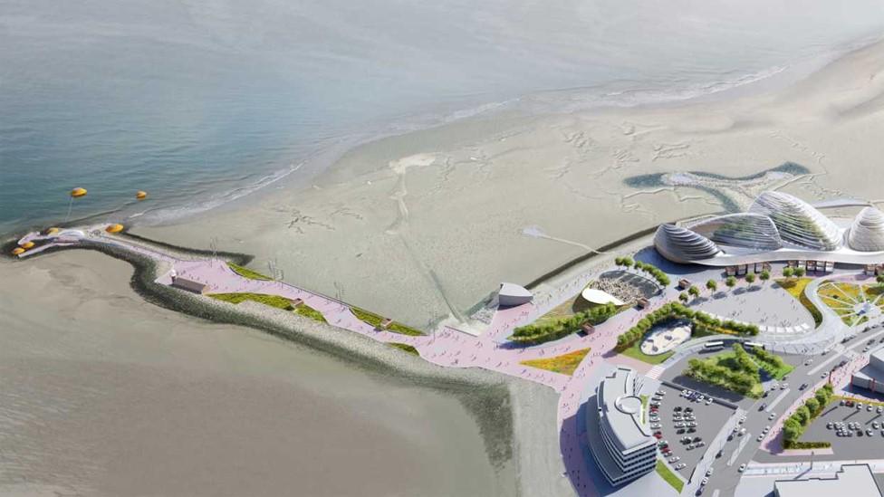 the proposed site in Morecambe