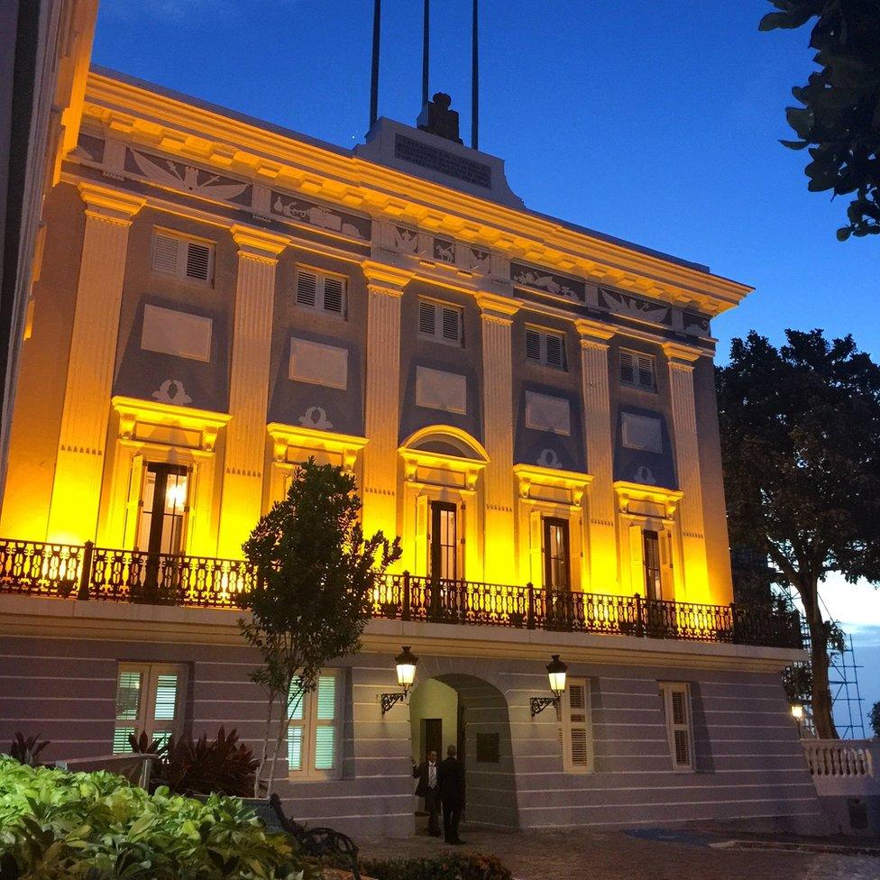 Exterior photo of La Fortaleza