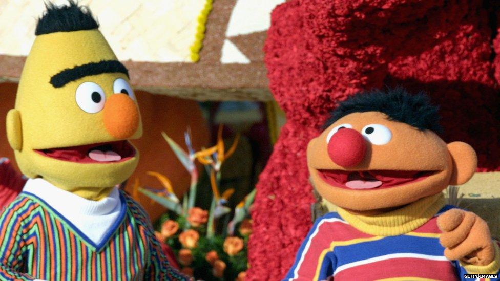 Bert and Ernie from Sesame Street