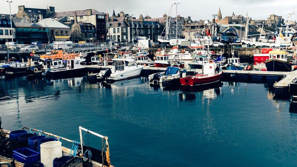 Fraserburgh harbour