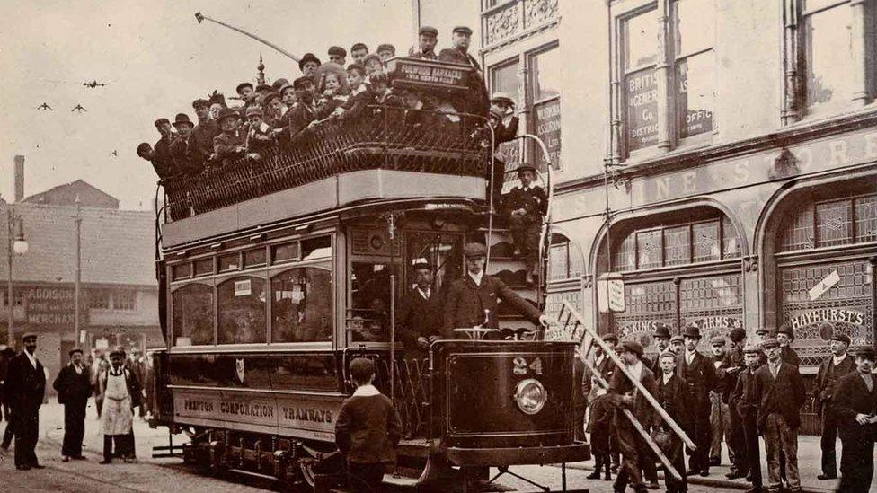 Trams in Preston