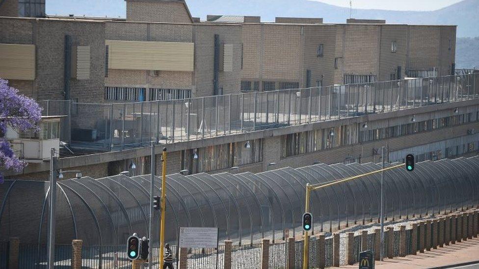 The Kgosi Mampuru prison in Pretoria, South Africa (October 2014)