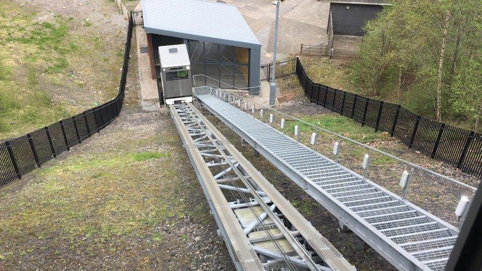 The Ebbw Vale Cableway