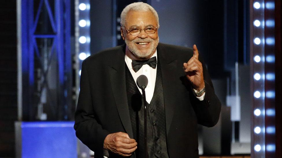 James Earl Jones at the 2017 Tonys