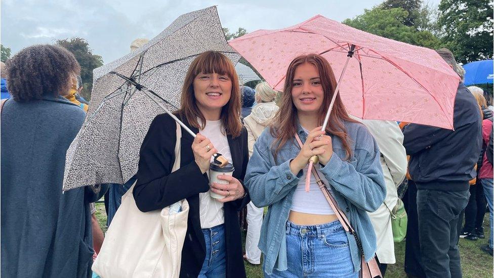 Joanna and Abi Sutcliffe, from Cardiff