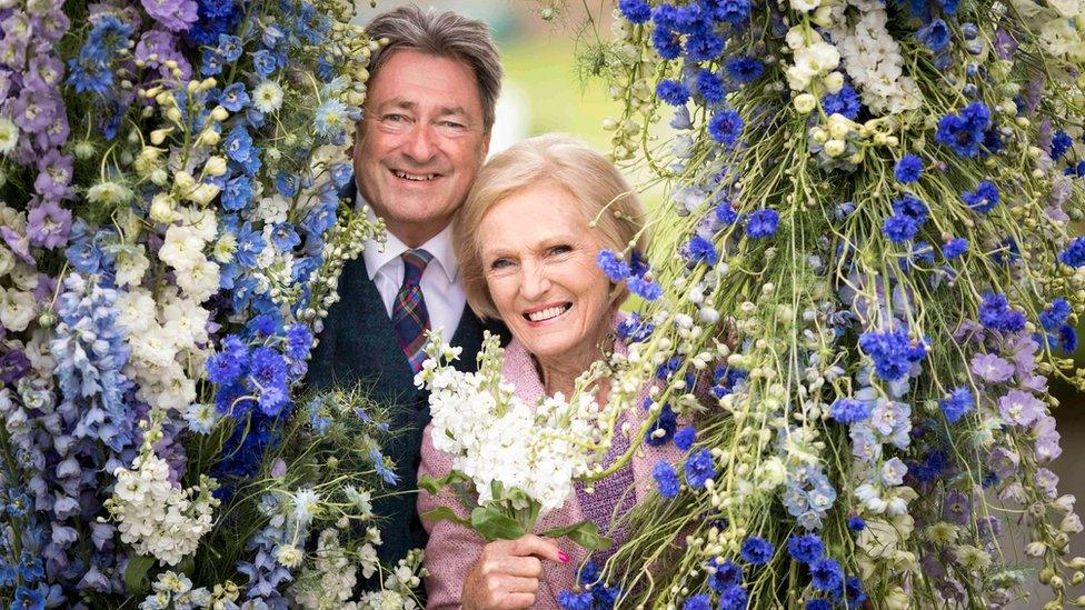 Alan Titchmarsh and Mary Berry