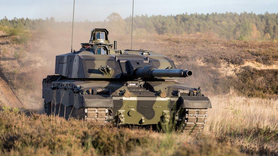 A Challenger 3 tank