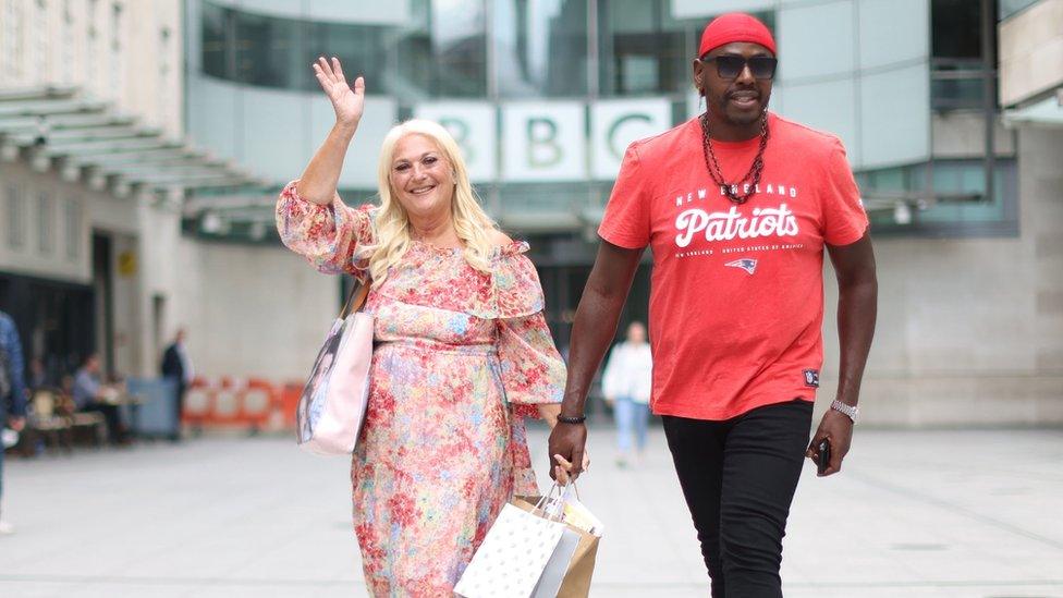 Vanessa Feltz and Ben Ofoedu