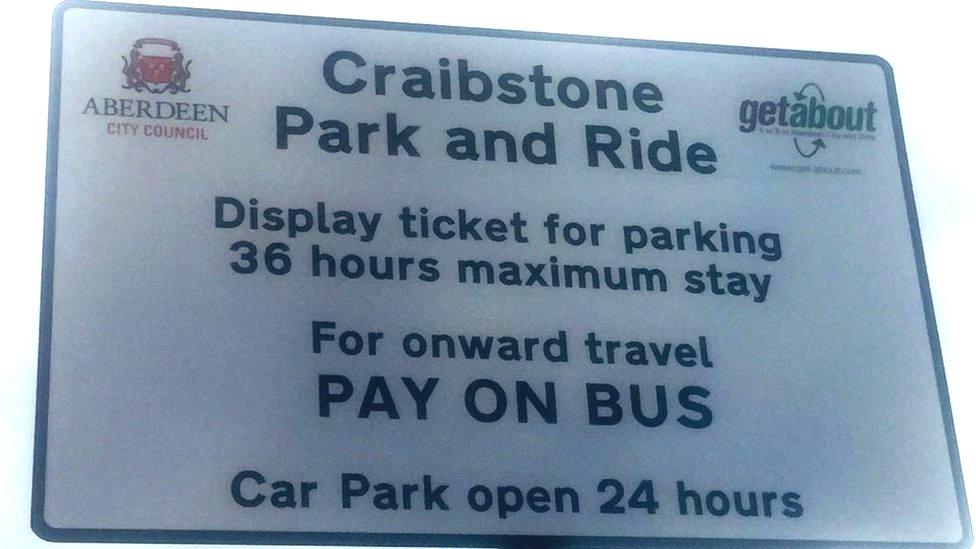 Craibstone Park and Ride