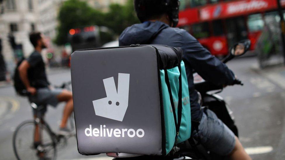 Deliveroo driver