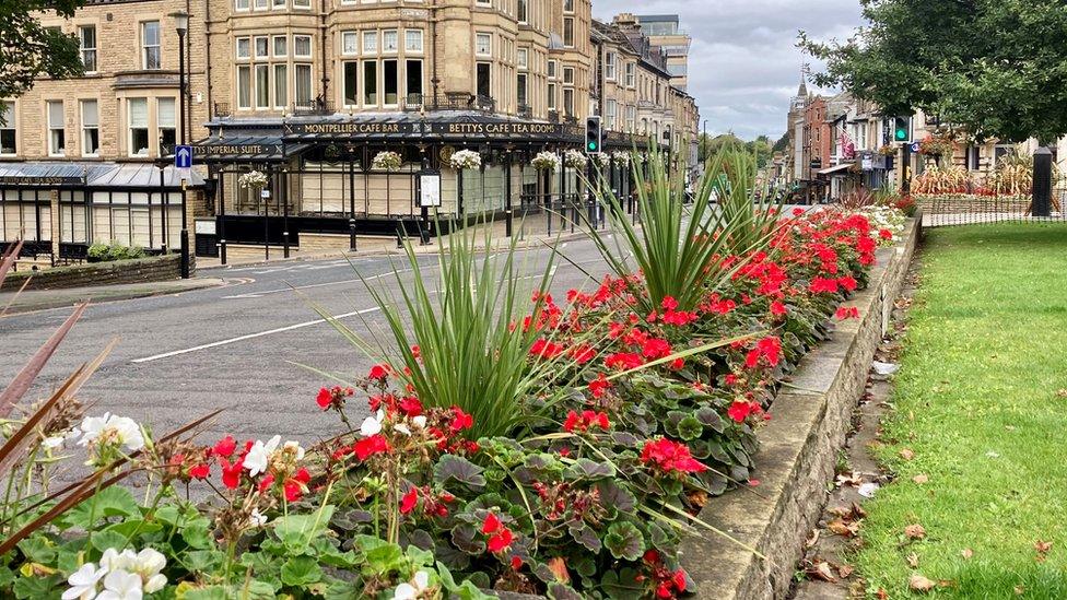 Scene in Harrogate