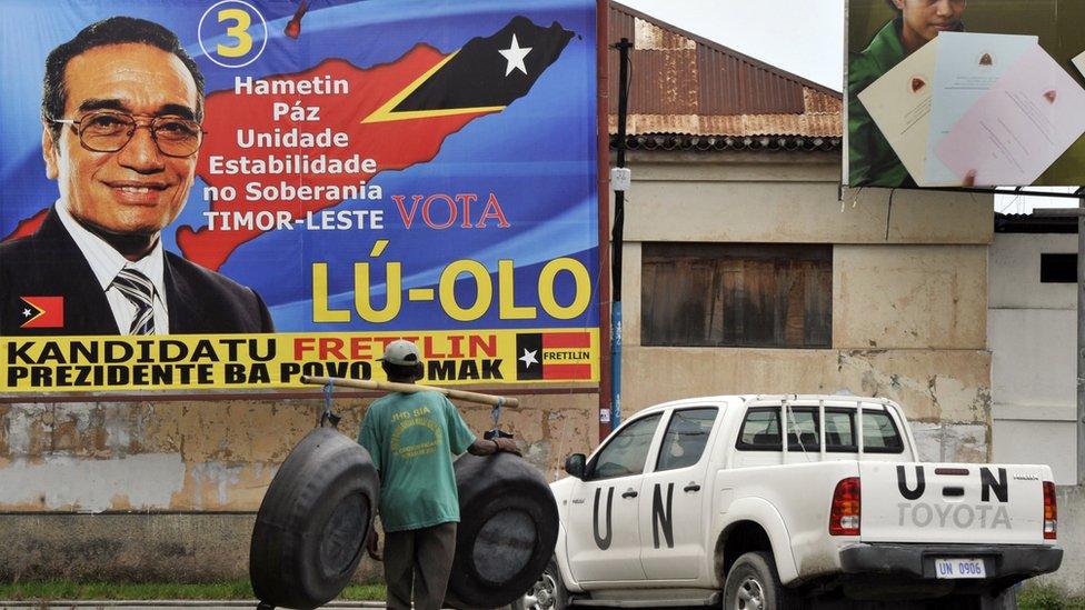 Former independence fighter Francisco Guterres (aka Lu Olo) became president in May 2017