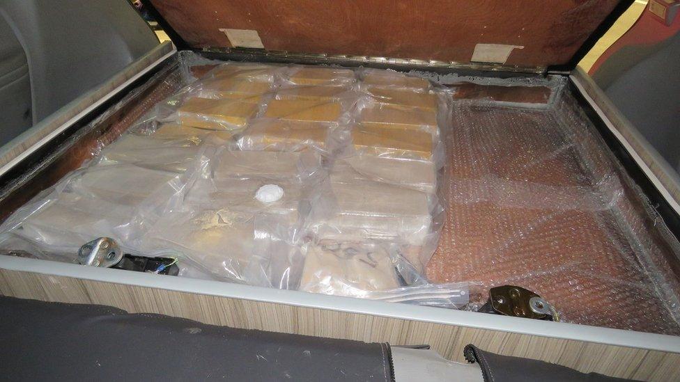 Heroin worth almost £2m was found in the back of Michael Sloan's camper van