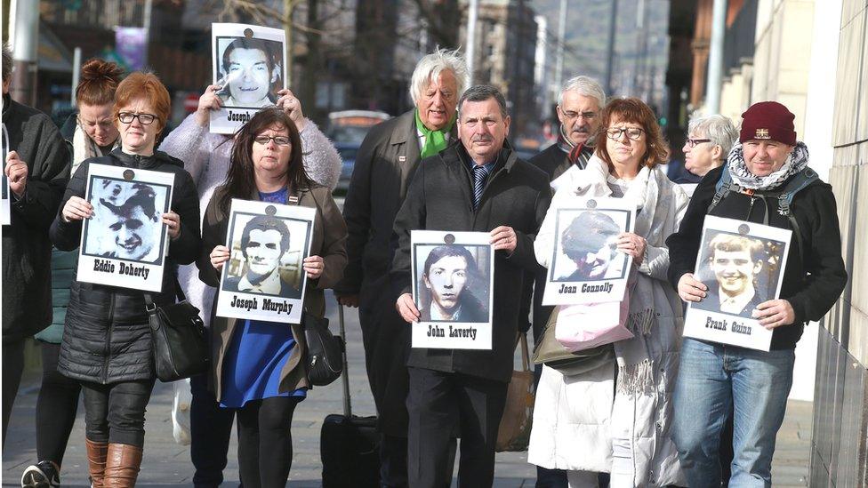 Ballymurphy families