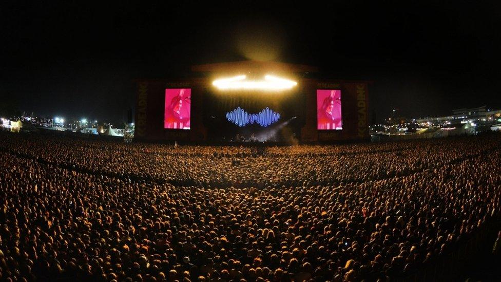 Arctic Monkeys at Reading Festival in 2014