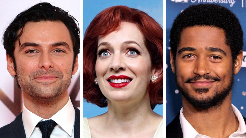 Aidan Turner, Katherine Parkinson, Alfred Enoch