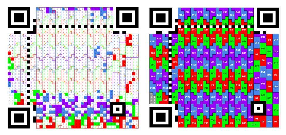 QR code reconstruction