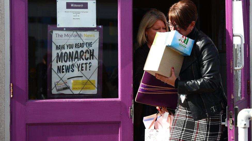 Monarch staff leaving office