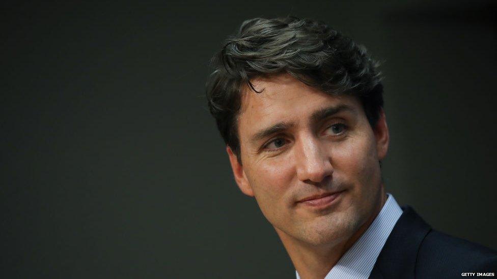 Justin Trudeau at the UN General Assembly on 21 September 2017