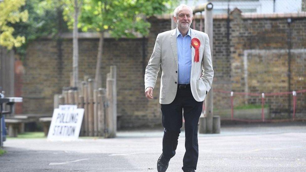 Labour leader Jeremy Corbyn