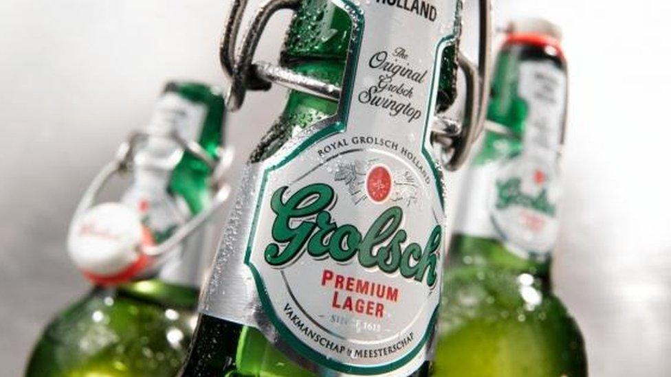 Grolsch beer