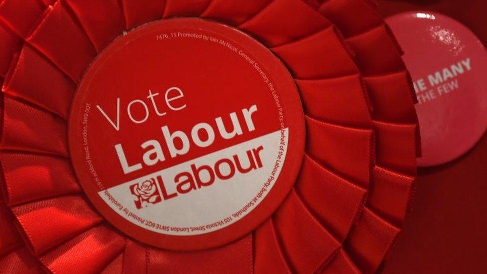 Labour rosette