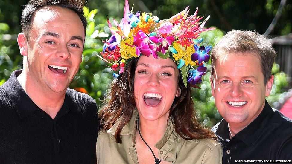 Vicky Pattison with Ant and Dec